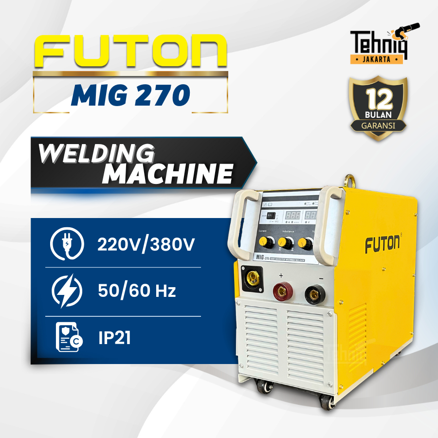 Futon Travo Las MIG-270 / Mesin Las MIG MAG MMA Futon MIG270 200A / Futon MIG 270 Mesin Las Listrik