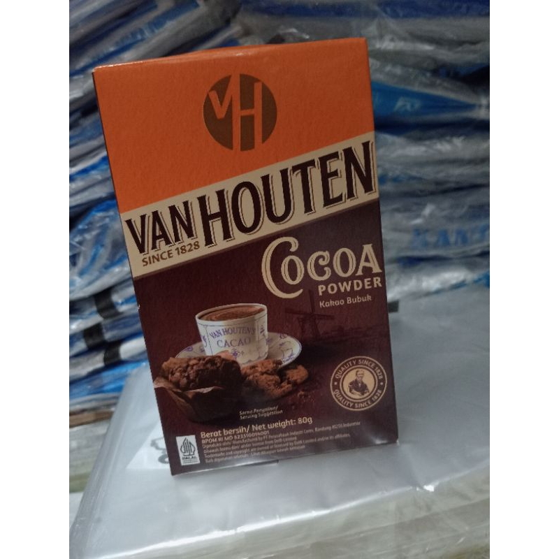 

Van Houten Cocoa powder 80g/coklat bubuk cocoa