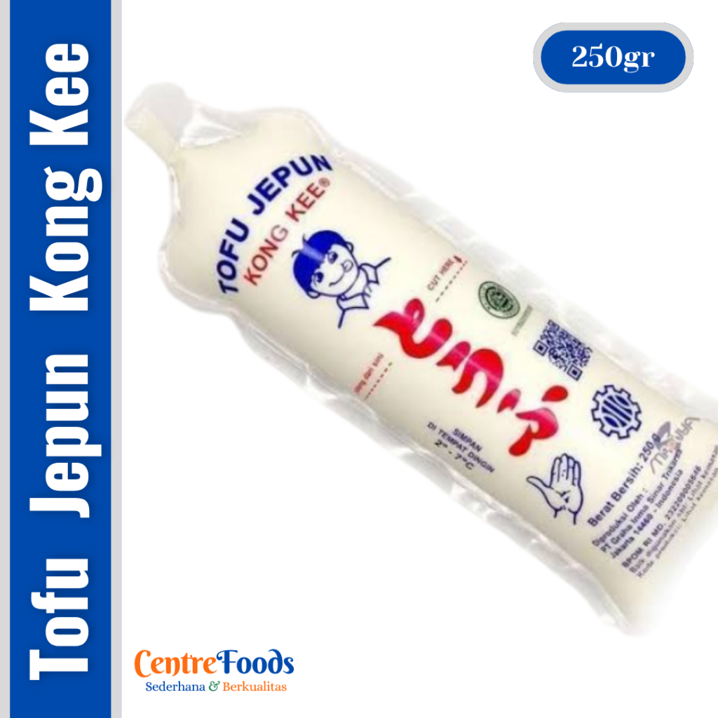 

Tahu Tofu Jepang Polos - Tofu Jepun KONG KEE | 250gr [ Harga Per PCS ]