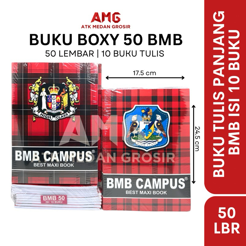 

BlossoomStore - BUKU PANJANG BMB ISI 50 LEMBAR 10 BUKU