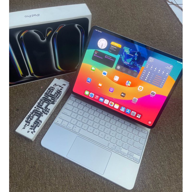 Hp Second iPad Pro M4 13inch 512GB Wi-Fi IBOX Fullset Garansi