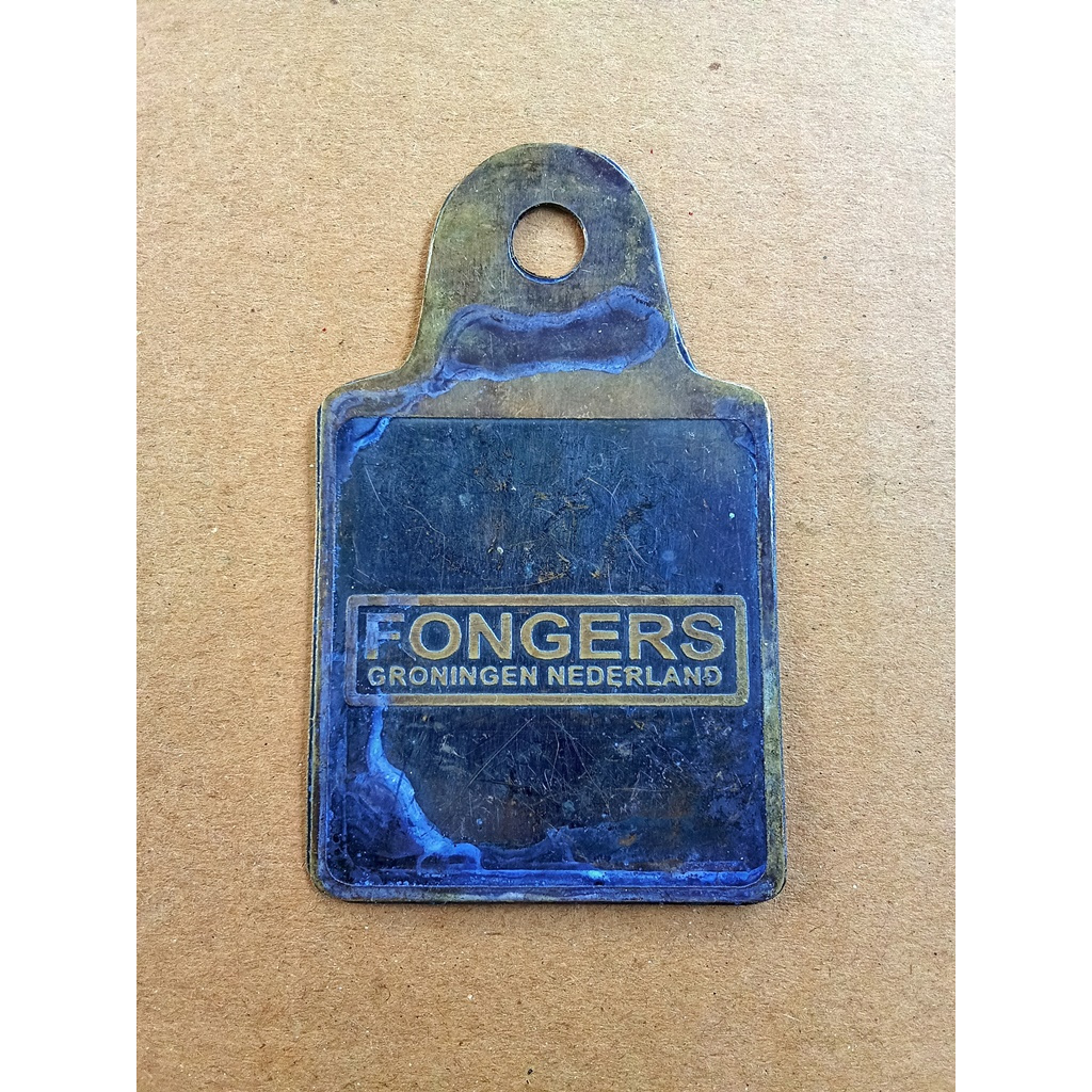 Emblem Stir Stang Fongers Sepeda Onthel