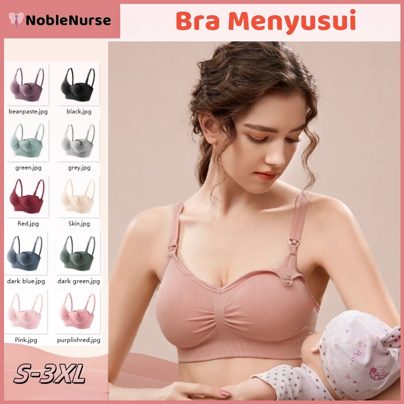 Bra Menyusui Jumbo Tanpa kawat Kancing Depan Bra Busui 937