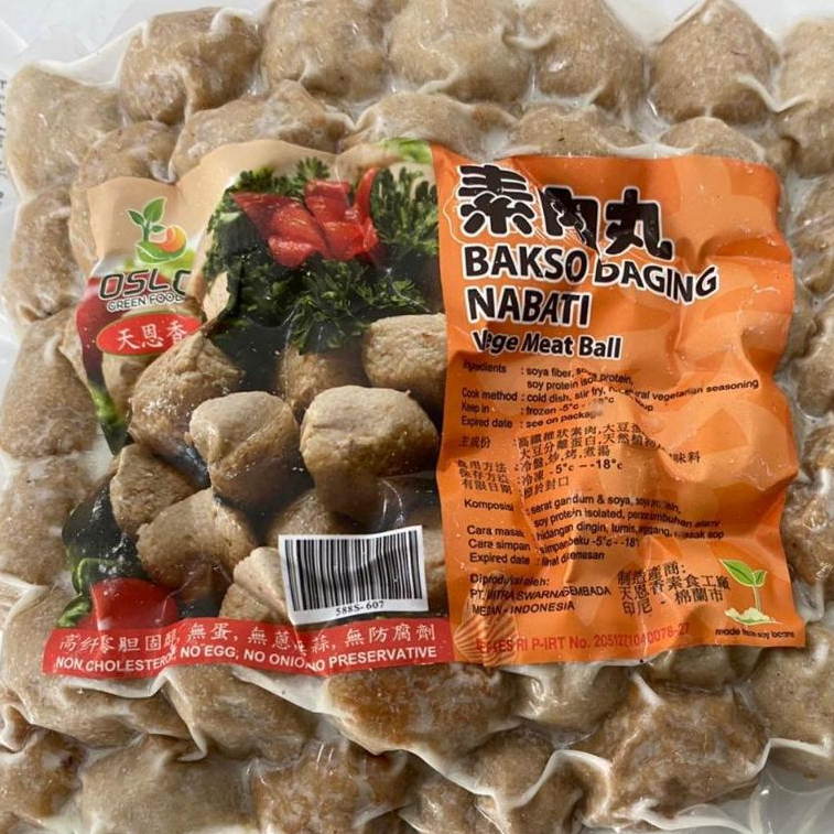 

Vegetarian Baso Daging Nabati OSLO 250Gr