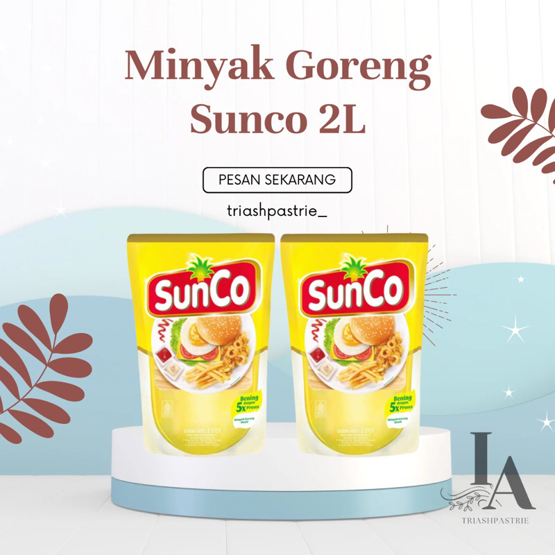 

Minyak Goreng Sunco 2 Liter || Sunco 2L minyak goreng kemasan