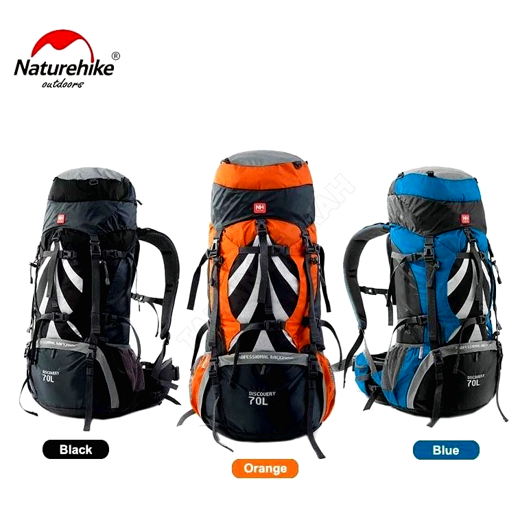 TAS CARRIER 70+5 L NATUREHIKE NH70B070-B - TAS GUNUNG
