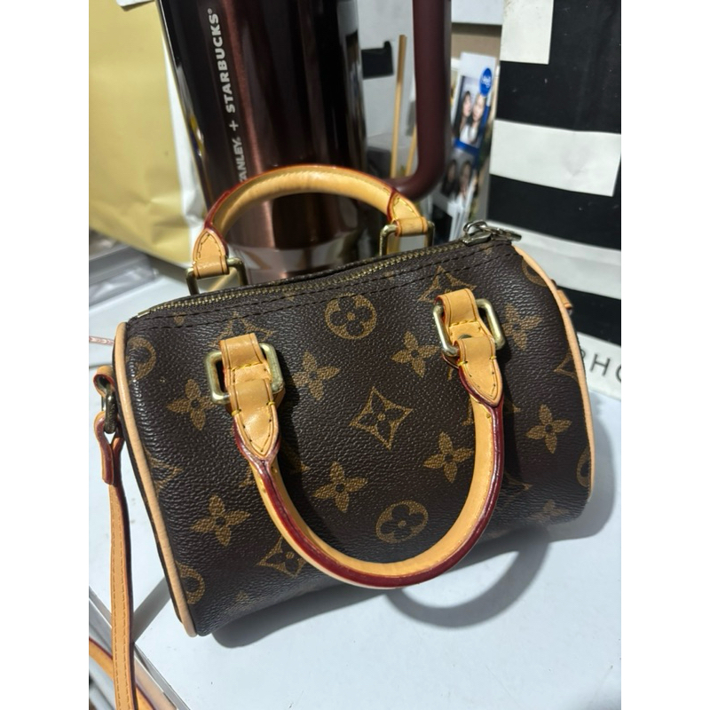 Preloved Louis Vuitton Nano Speedy (Monogram Canvas)