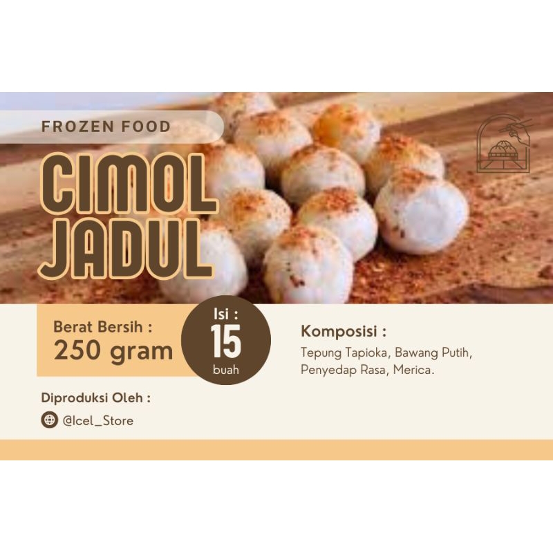 

Cimol Jadul/Cimol Berbagai Rasa/Cimol Kopong