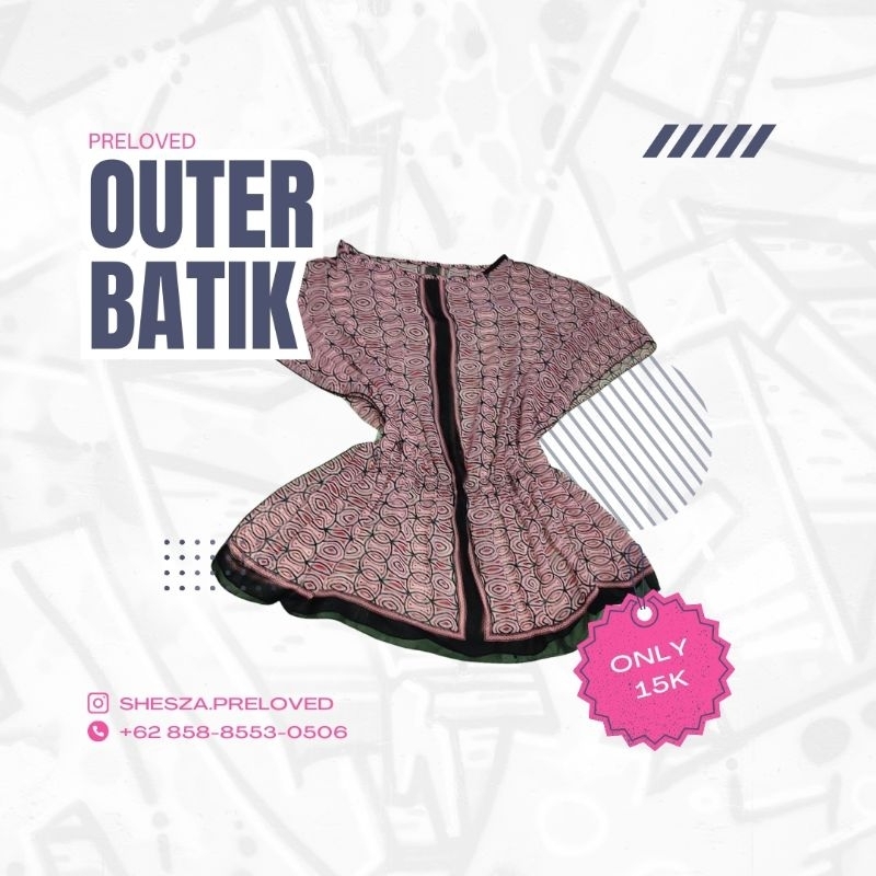 Preloved Outer Batik