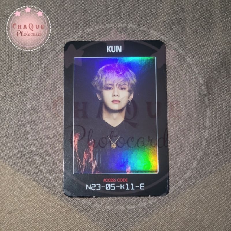 [READY] WTS PHOTOCARD OFFICIAL NCT U WAYV ARRIVAL ACCESS ID CARD AAC KUN YANGYANG