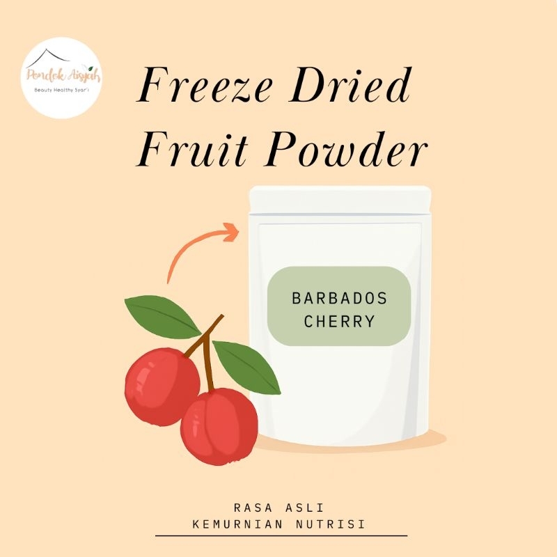 

Freeze Dried Fruit Powder (Bubuk Buah murni)
