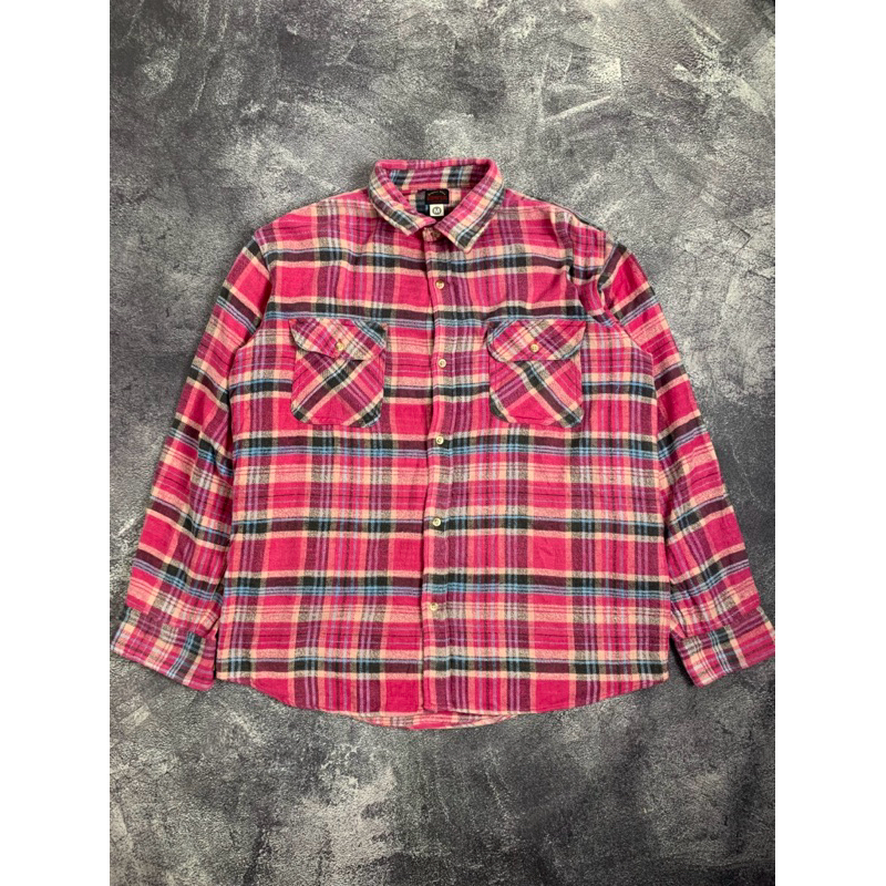 Kemeja Flanel second original