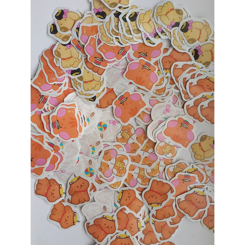 

[Darlin'Pop] Sticker DiecCut 4x4cm Sticker Decoration And Journaling Cute Sticker Animals