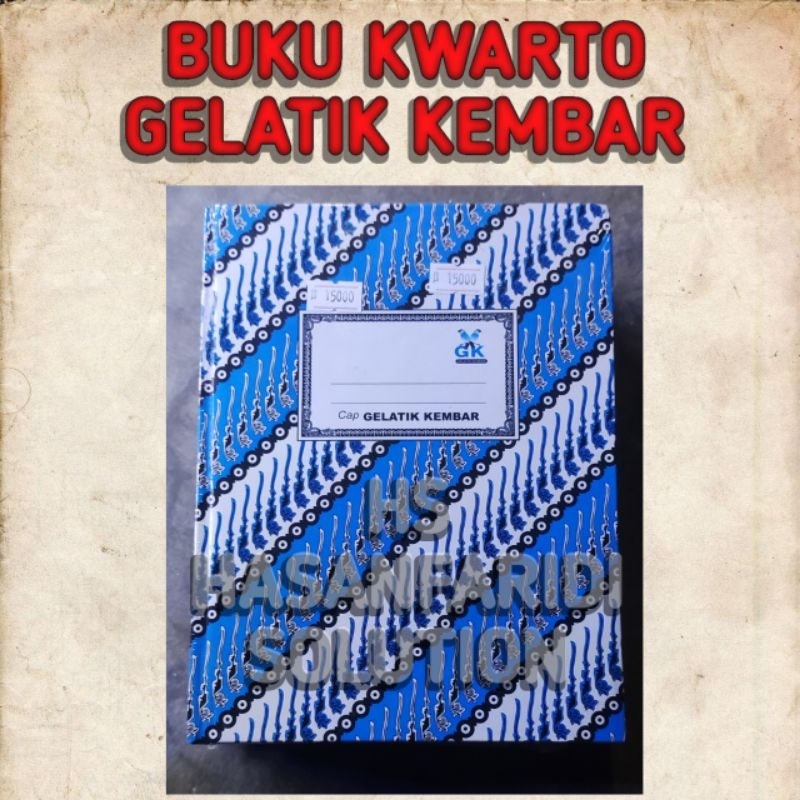 

buku tulis dari merk Gelatik Kembar isi 100