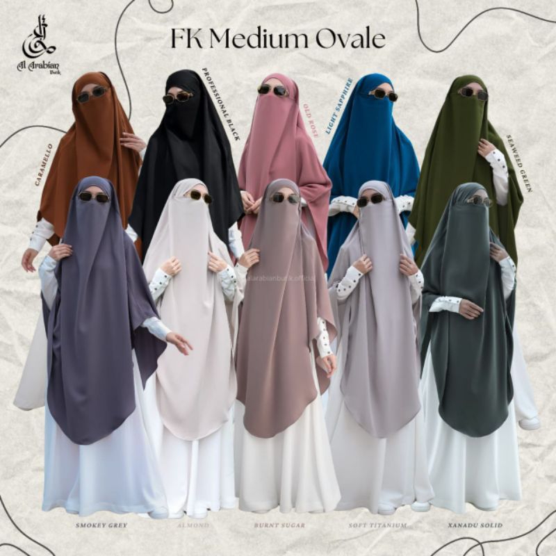 KHIMAR FK QATARY ANTI UV AL ARABIAN  - KHIMAR FK QATARY
