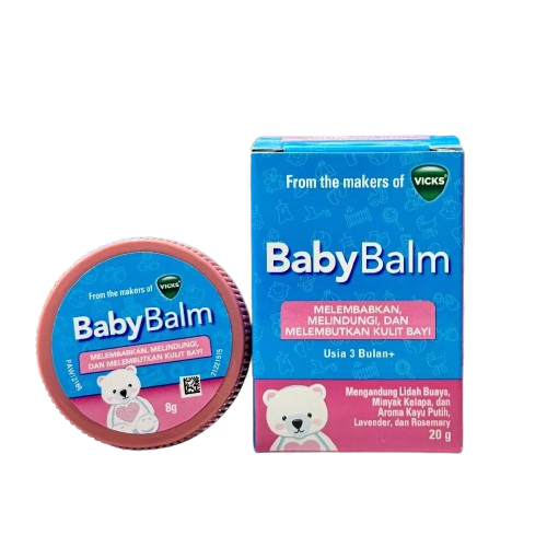 Vicks Vaporub Baby Balm 8gr & 20gr - Vicks Bayi