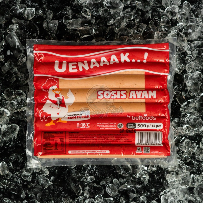 

Belfoods Uenak Sosis Ayam 500gr