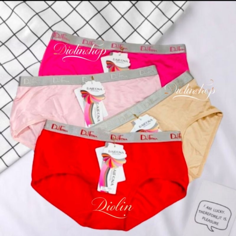 Celana Dalam Wanita Sepinggul | CD Wanita Katun | Sempak Wanita