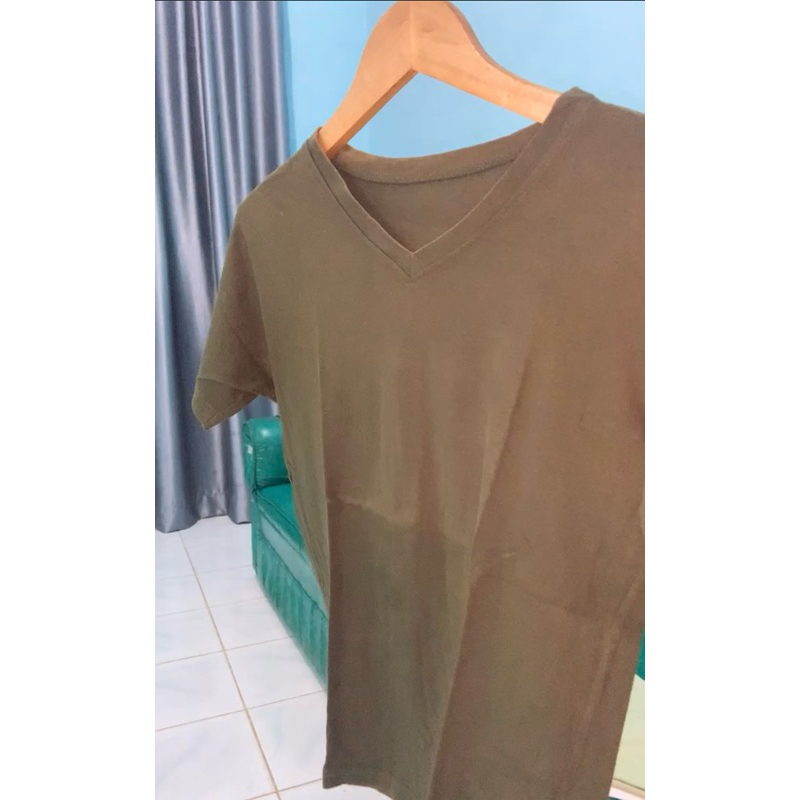 Kaos Hijau Army Polos