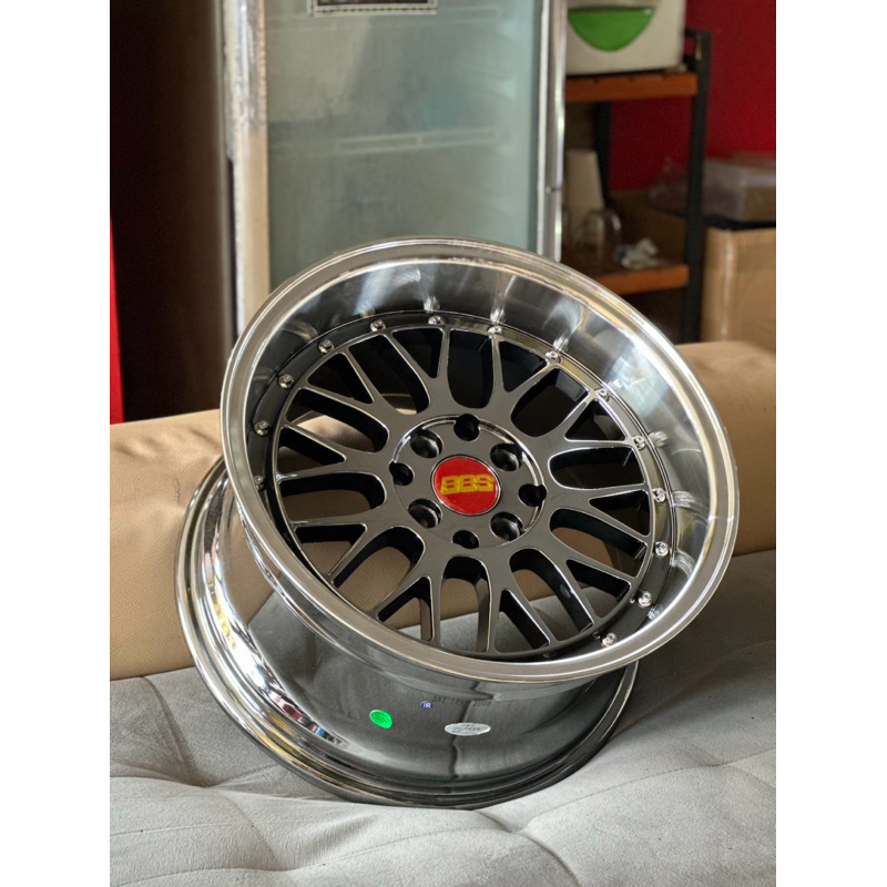 Velg Bbs Lm Blackchrome Lip Polis R16 Kondisi Baru