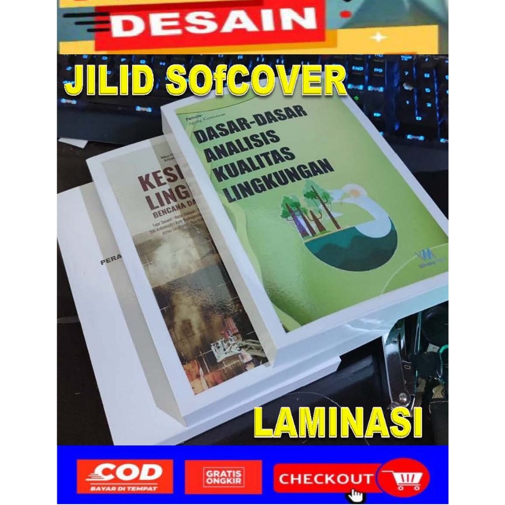 

Jilid Sofcover Laminasi HVS A4 A5 Buku sekripsi magang tesis disertasi
