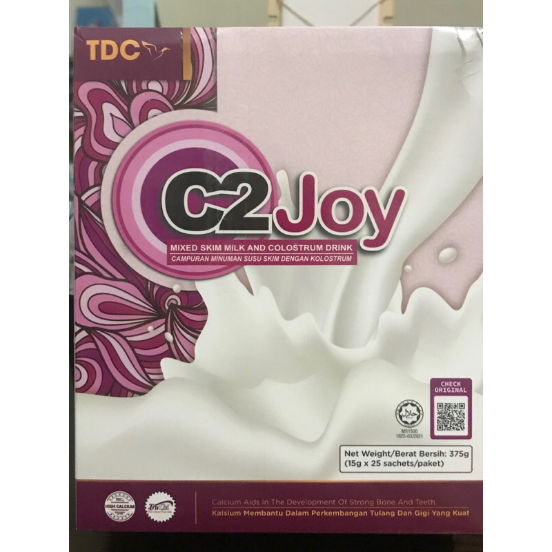 

C2joy minuman mixed skim milk and colostrum drink