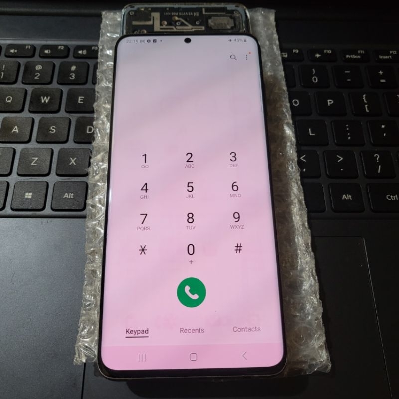 Lcd Samsung s20 plus ori copotan minus shadow 1104