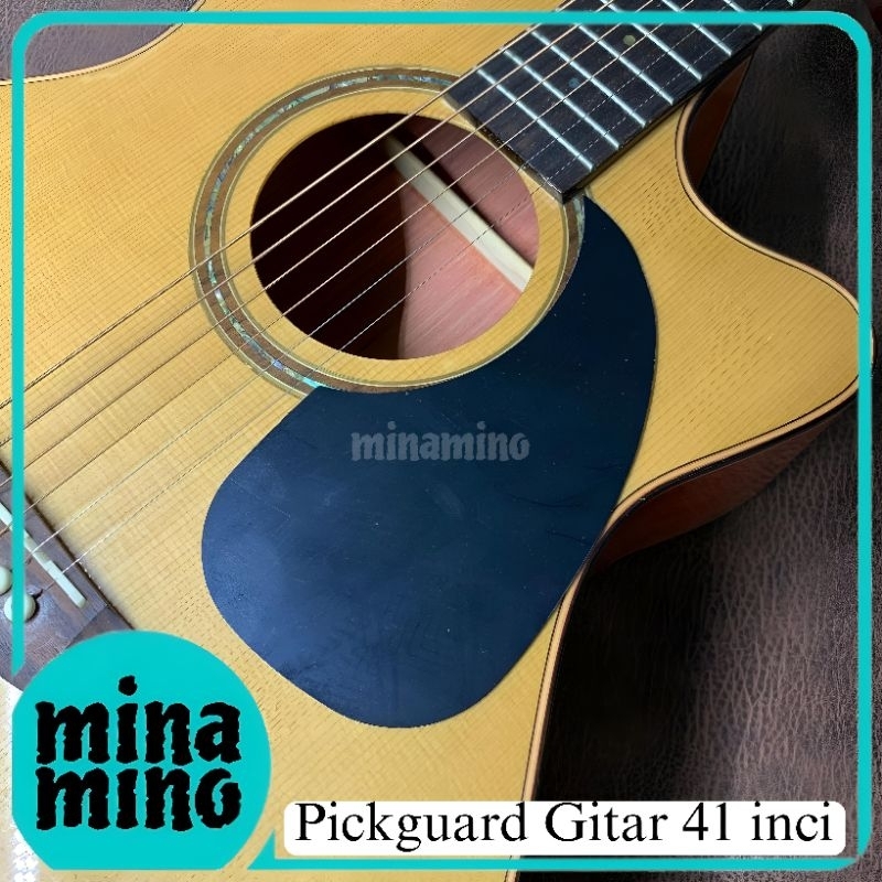 Pickguard Gitar Cort Beskemer Pick Guard Stiker Gitar Pelindung Bodi Gitar Ukuran 41 Inci