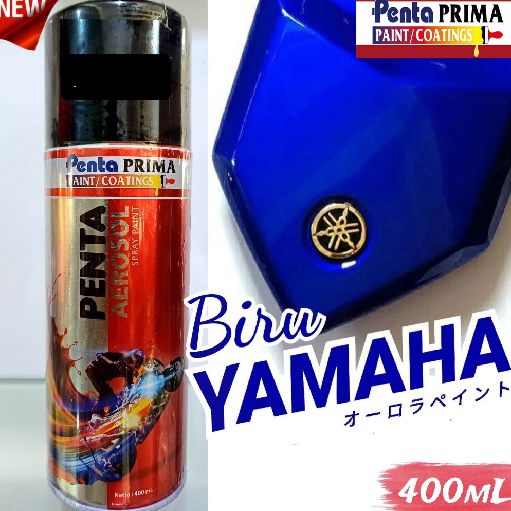 KODE P15W Pilok Biru Yamaha Movistar Deep Blue Purplish Penta Cat Semprot Motor Mobil Velg