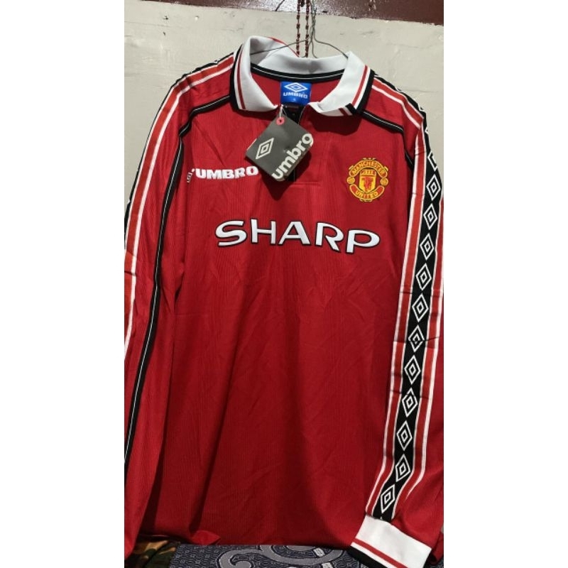Jersey Manchester united treble longSleve