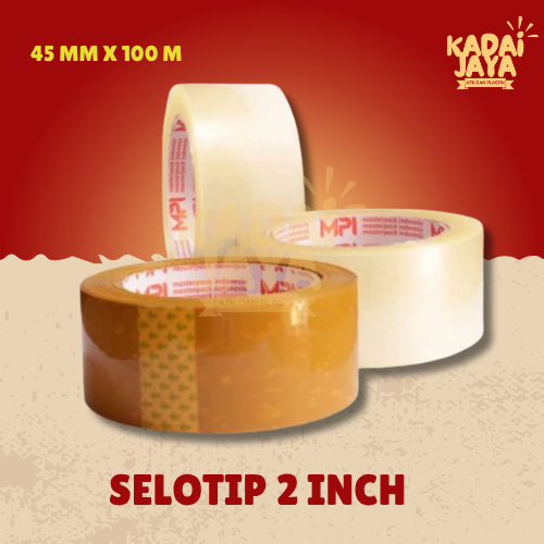 

(READY MEDAN) Lakban Bening Coklat Murah Kuat Tebal 90yard x 45mm Full Kualitas (READY MEDAN)