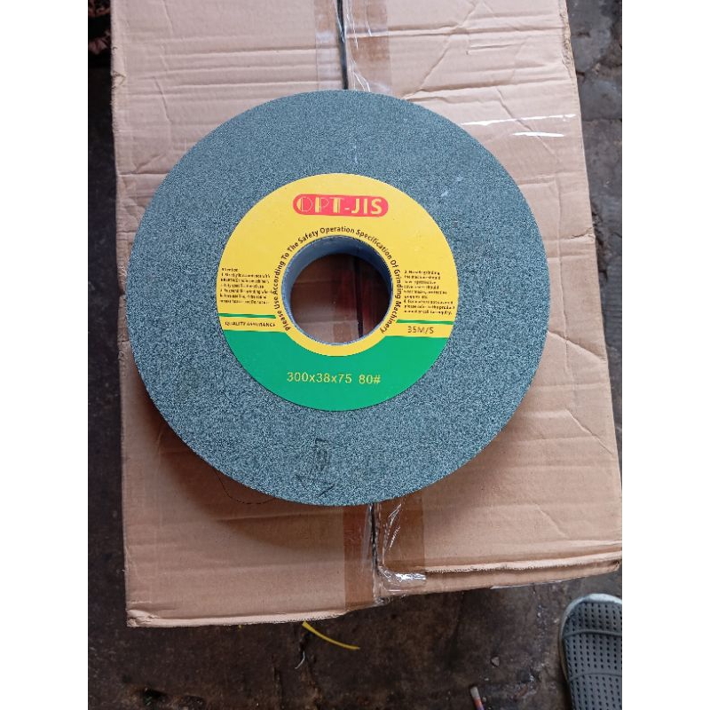 Batu Gerinda Asah Hijau 12 inch OPT GC 80 100 120