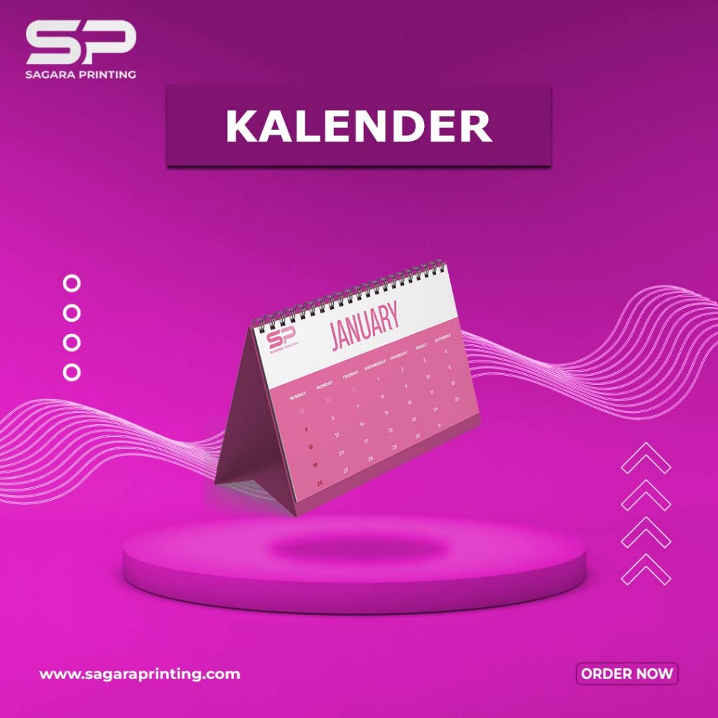 

Kalender Meja Custom | ART CARTON 260 Gsm