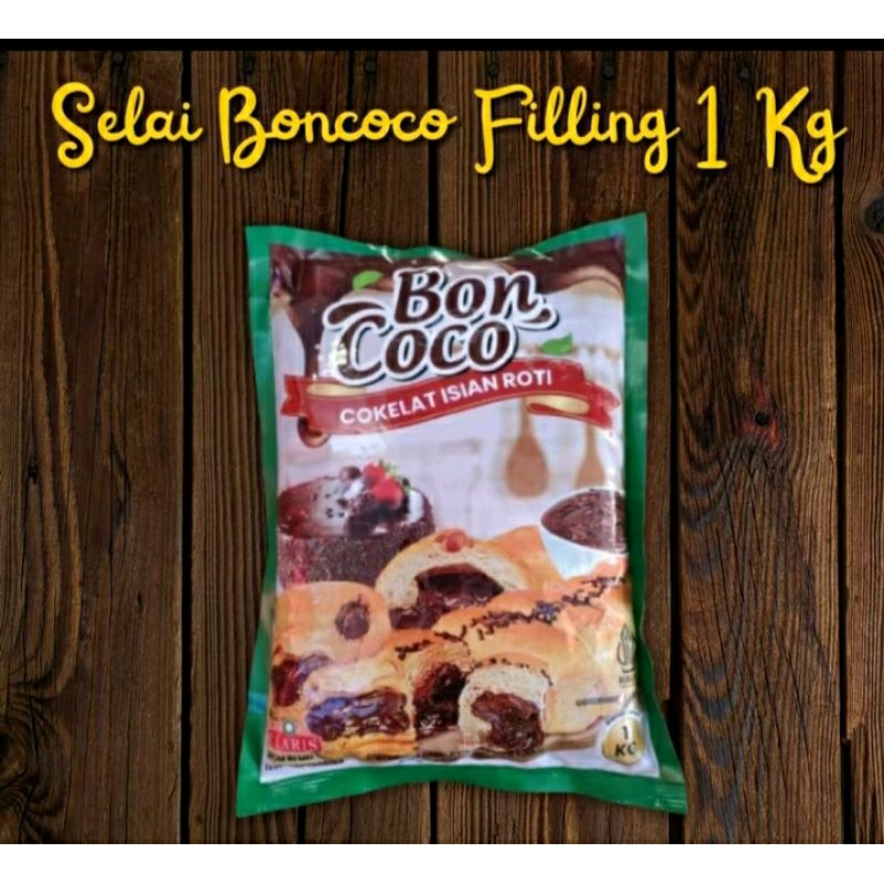 

BON COCO Selai Coklat Isian Roti 1kg – Pilihan Tepat untuk UMKM Roti & Kue!