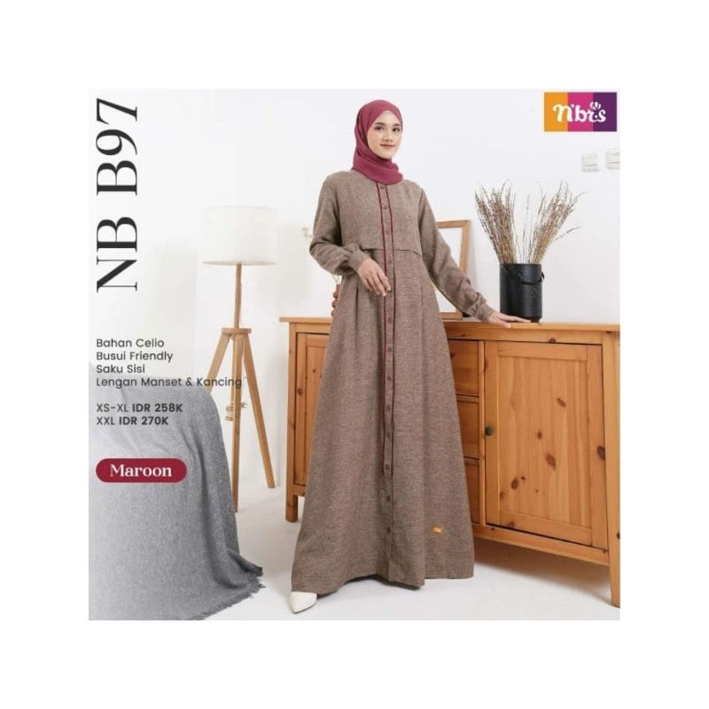 NIBRAS NB B97 GAMIS DEWASA NIBRAS