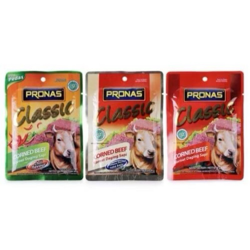 

PRONAS kornet sapi sachet 50g CLASSIC All varian