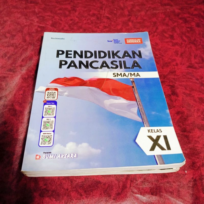Pendidikan Pancasila kelas 11 Kurikulum Merdeka Bumi Aksara