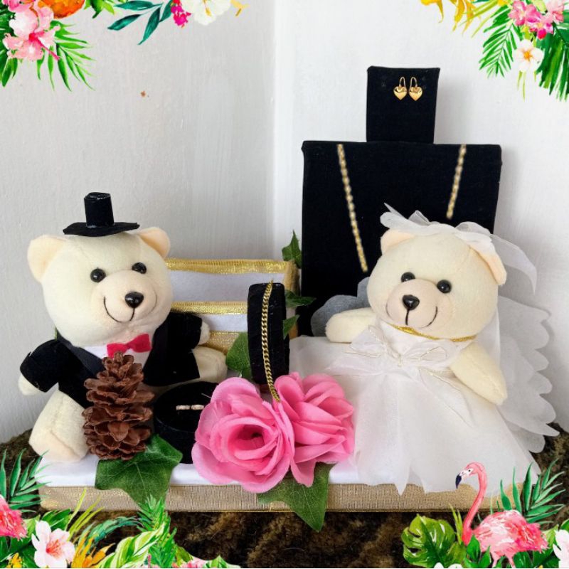 KOTAK MAHAR TEMPAT PERHIASAN SET MAS KAWIN PERNIKAHAN