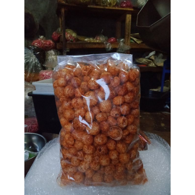 

Cimol crispi cimol extra pedas daun jeruk kemasa 500 gran dan 1 kg