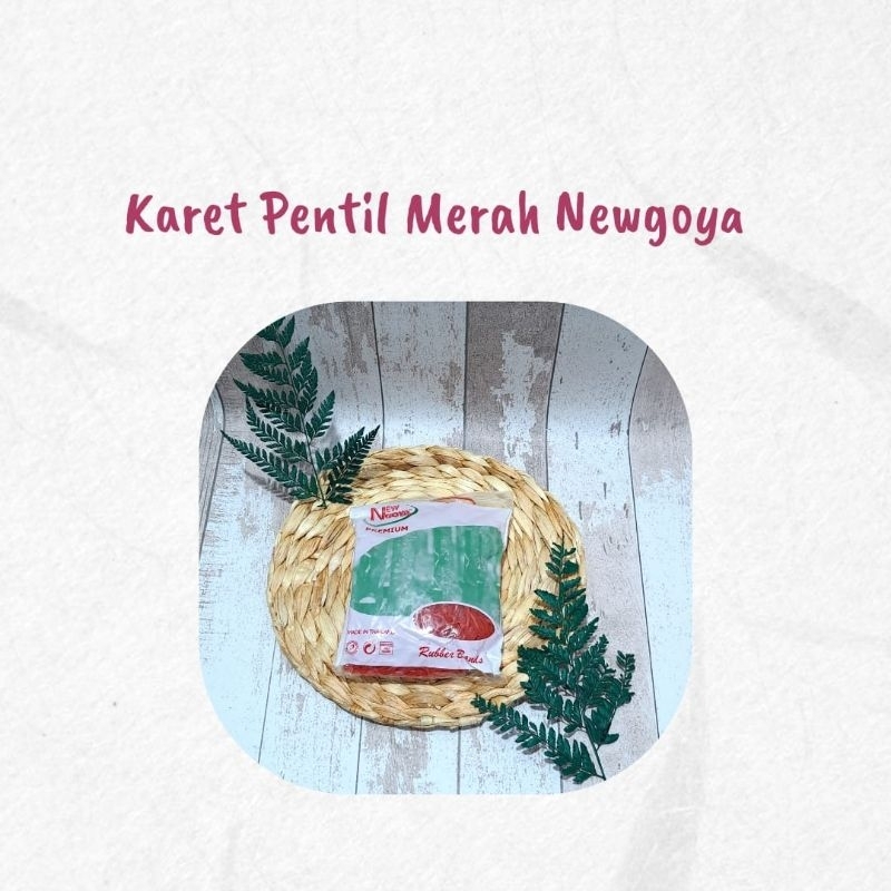 

Karet Gelang Warna Merah Newgoya