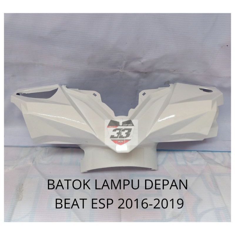 BATOK LAMPU DEPAN BEAT ESP 2016-2019 PUTIH - WIN
