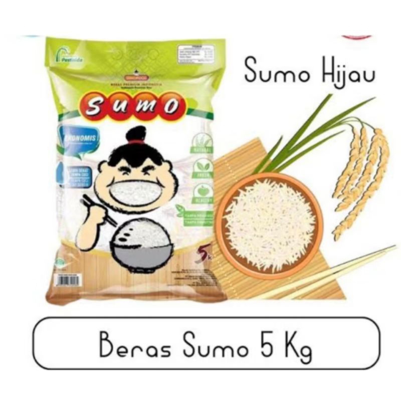 

BERAS SUMO PREMIUM HIJAU 5 KG