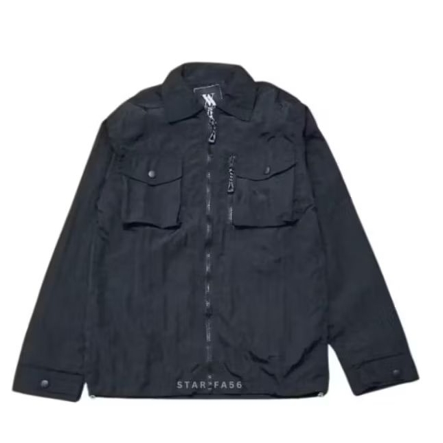 Overshirt -Jaket Buckingham-Jaket Outdoor Black -Jaket Work