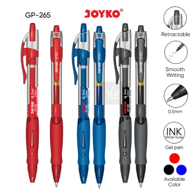 

Gel Pen Joyko GP-265 0.5 mm (1 Pcs)