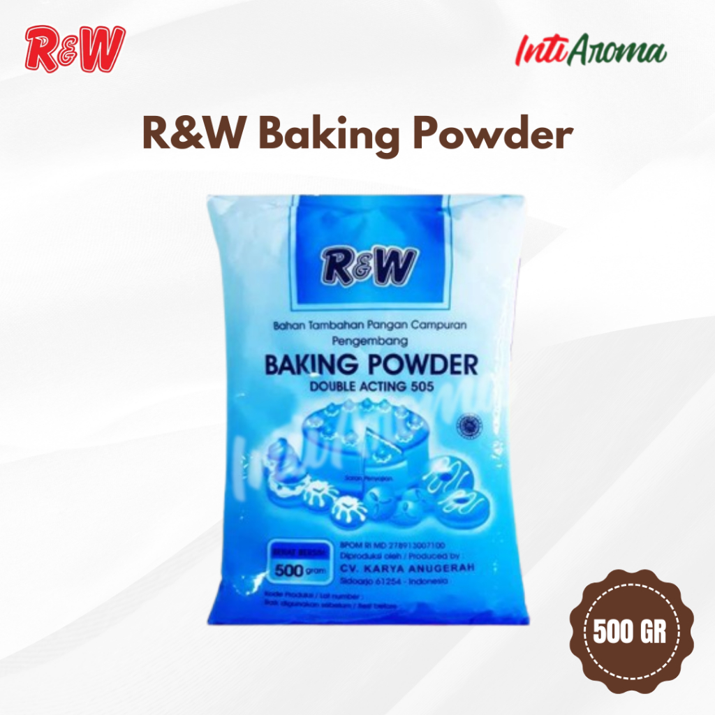 

R&W baking powder double acting 500gr