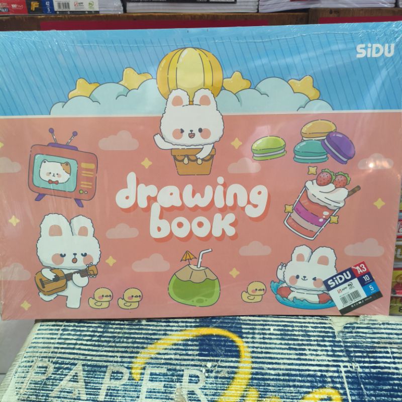 

BUKU GAMBAR SIDU A3 5 buku 10lembar / pack
