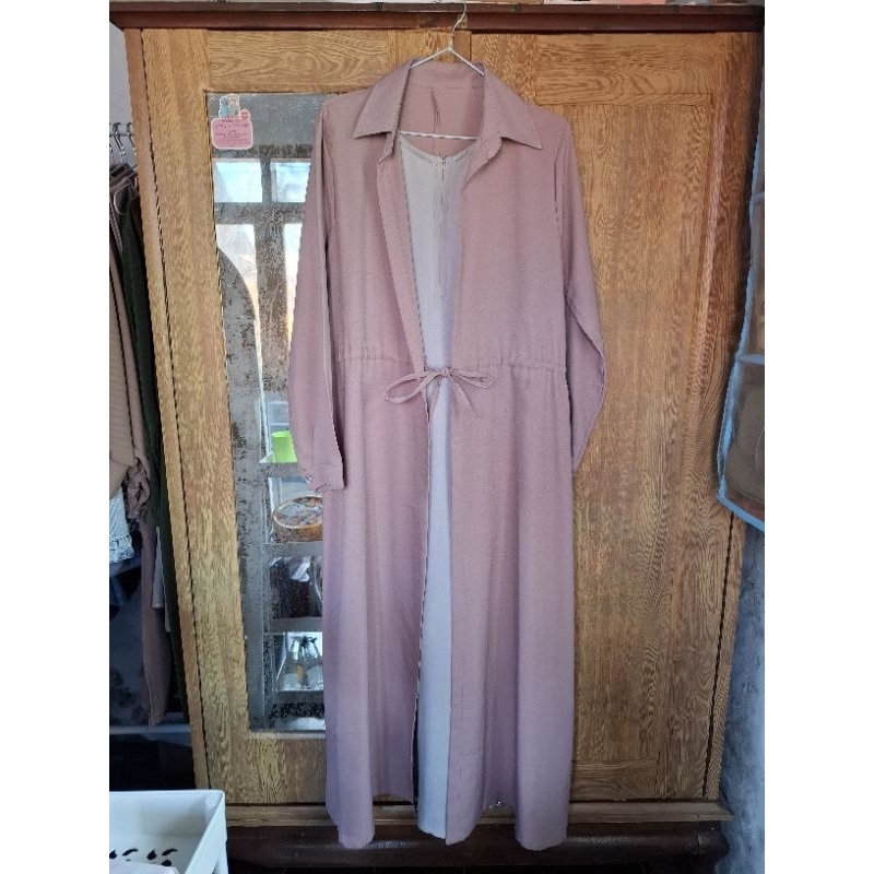 Preloved dress dusty pink