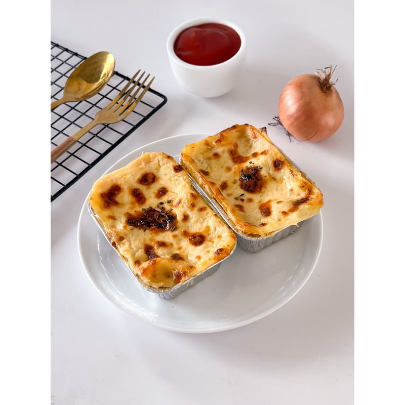 

Beef Lasagna isi 3 cup| Beef | pasta| snack| cemilan | gurih|