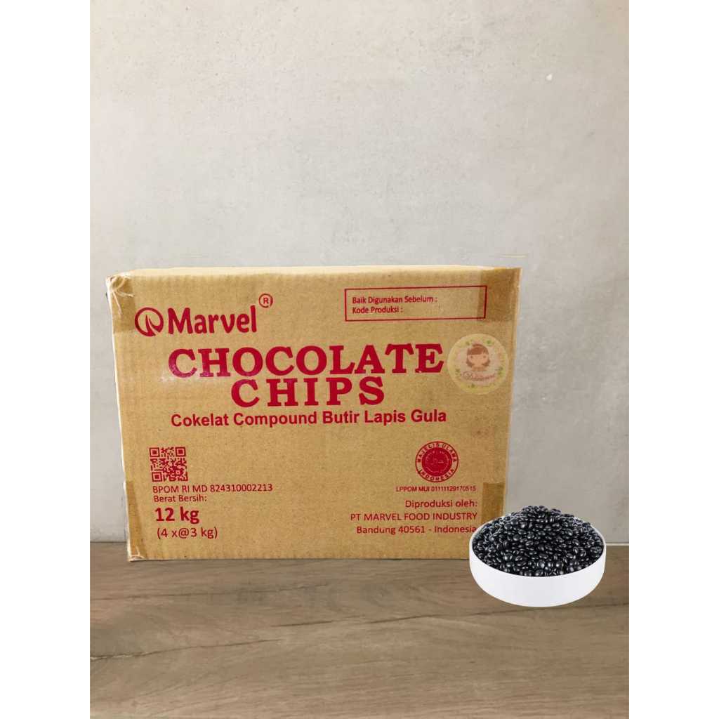 

.Kartonan 12kg Coklat Scandia Choco Chip Chocolate ( DS Bgr )
