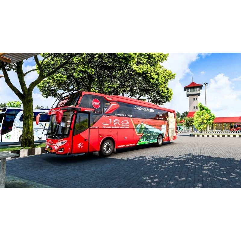 Game Euro Truck Simulator 2 Nuansa Indonesia Map Sumatra Jawa Bali Bus Jb3 full acc full Basuri